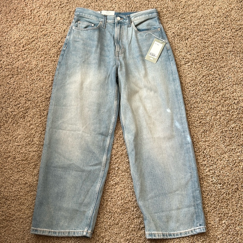 NWOT men’s H&M baggy fit jeans sz 30/30
